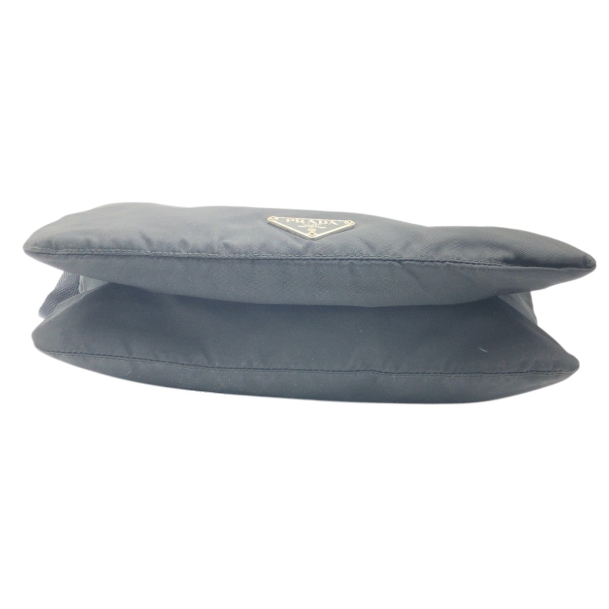 14908
PRADA プラダ テスート 三角ロゴ ブラック 黒 ナイロン ショルダーバッグ ポシェット 男女兼用 レディース AB34