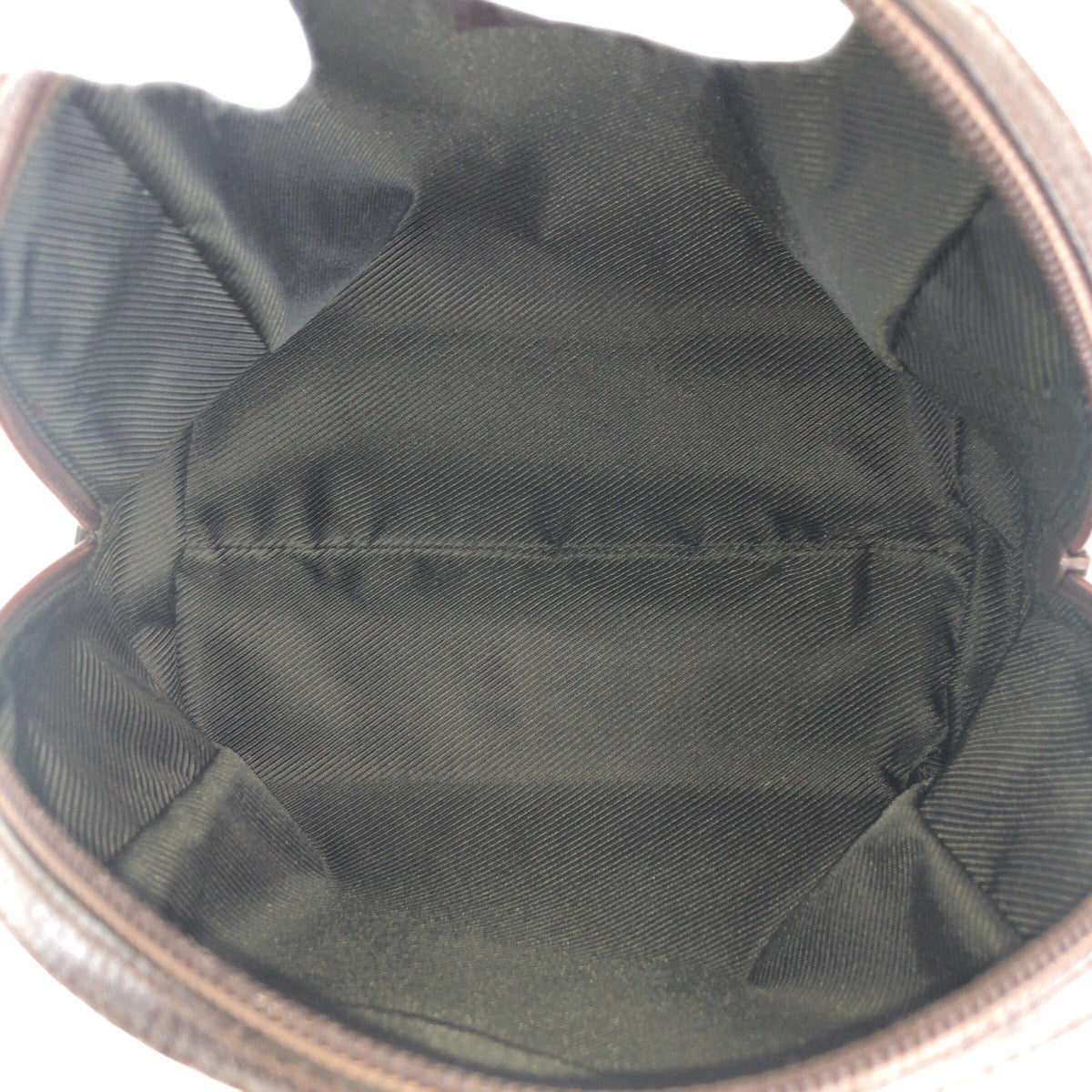 14969
GUCCI グッチ ベージュ ブラウン シルバー金具 GGキャンバス / レザー 124542 ハンドバッグ レディース