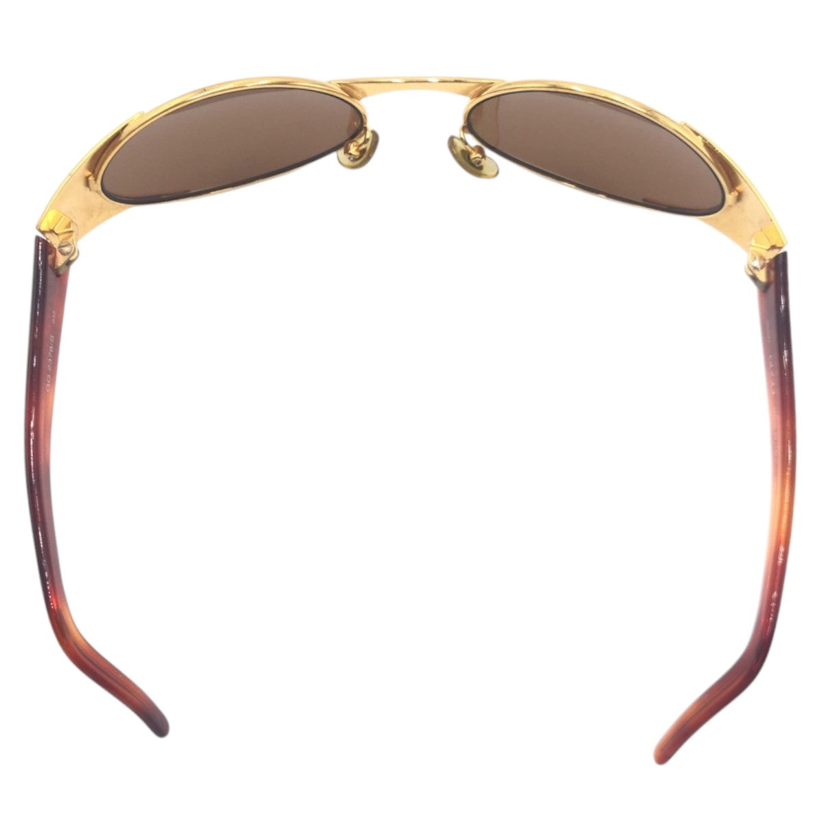 14988
GUCCI グッチ ヴィンテージ ゴールド ブラウン メタル GG2378/S 032 サングラス 男女兼用 オーバル メンズ