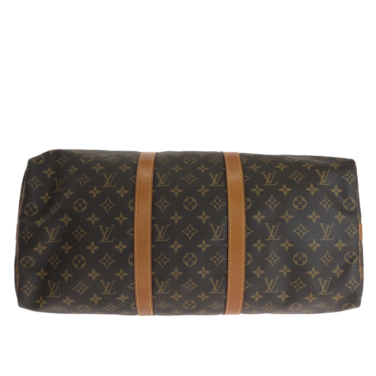 15029
LOUIS VUITTON ルイヴィトン モノグラム キーポル50 バンドリエール 男女兼用 ブラウン ゴールド金具 PVC M41426 ボストンバッグ ハンドバッグ レディース