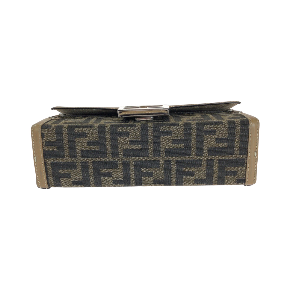 15130
FENDI フェンディ ズッカ ソフトトランクバケット ブラウン シルバー金具 キャンバス / レザー 9VA565 AEBV ショルダーバッグ ハンドバッグ 2way レディース