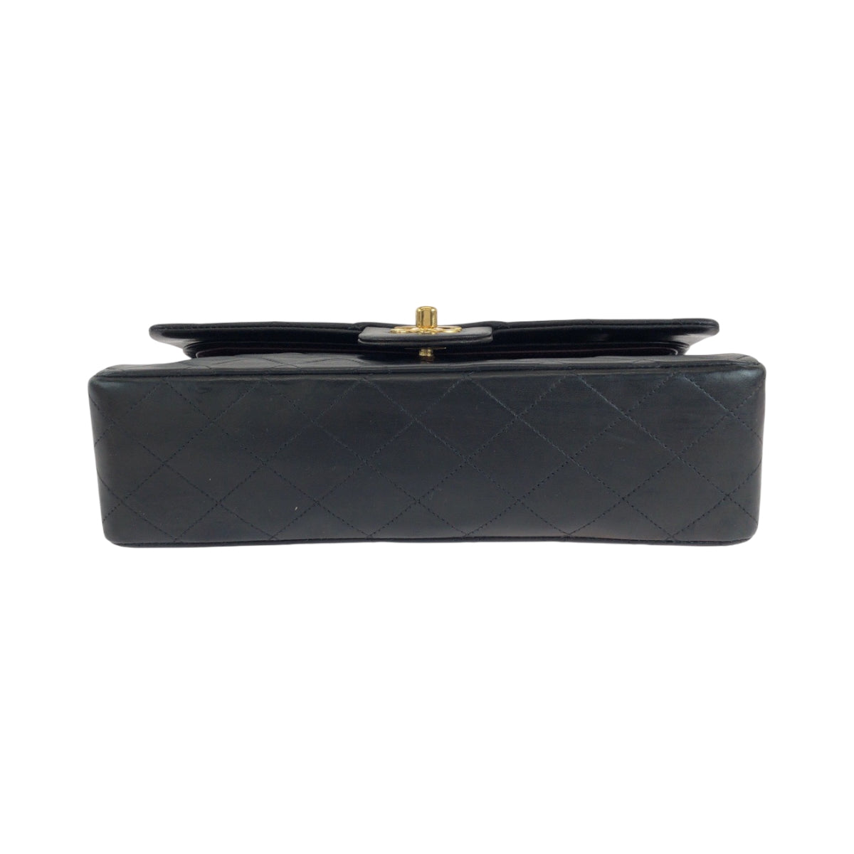 15135
CHANEL シャネル マトラッセ Wフラップ ココマーク ターンロック ブラック 黒 ゴールド金具 ラムスキン チェーンショルダーバッグ 肩掛け レディース