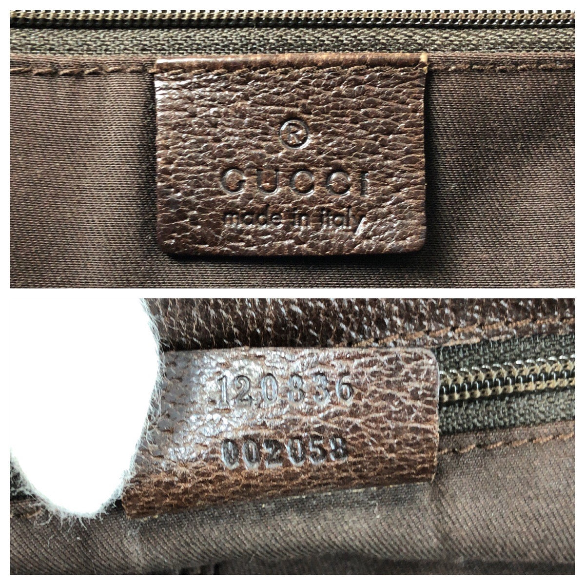 15450
GUCCI グッチ ベージュ ブラウン GGキャンバス / レザー 120336 トートバッグ ショルダーバッグ レディース ABP29