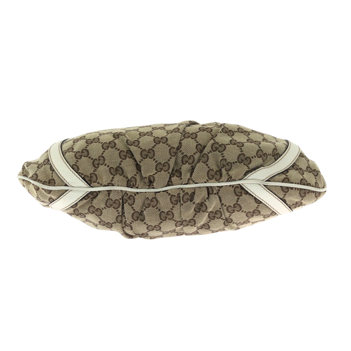 15470
GUCCI グッチ アビー ベージュ ホワイト ゴールド金具 GGキャンバス 204940 ショルダーバッグ メッセンジャーバッグ レディース