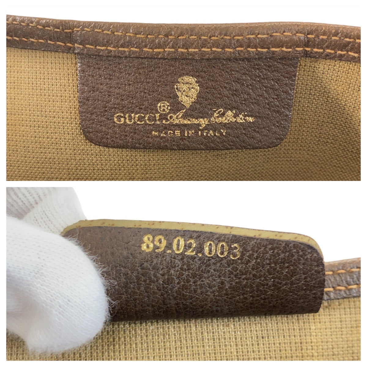 15500
GUCCI グッチ シェリーライン オールドグッチ ブラウン ベージュ ゴールド金具 GGスプリームキャンバス 89 02 003 トートバッグ ショルダーバッグ レディース
