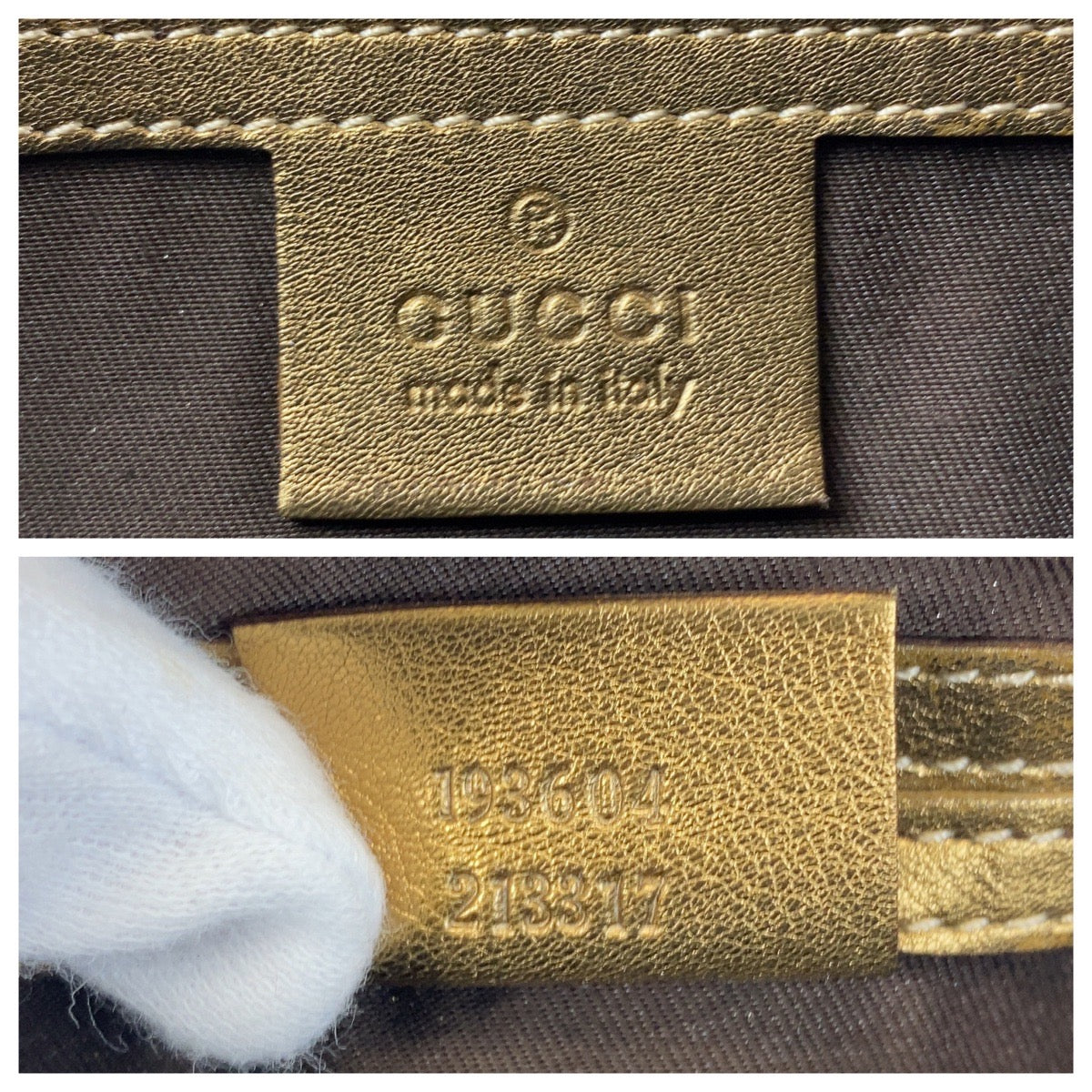 15553
GUCCI グッチ GGクリスタル ベージュ ゴールド ゴールド金具 PVC 193604 ハンドバッグ ミニボストンバッグ レディース