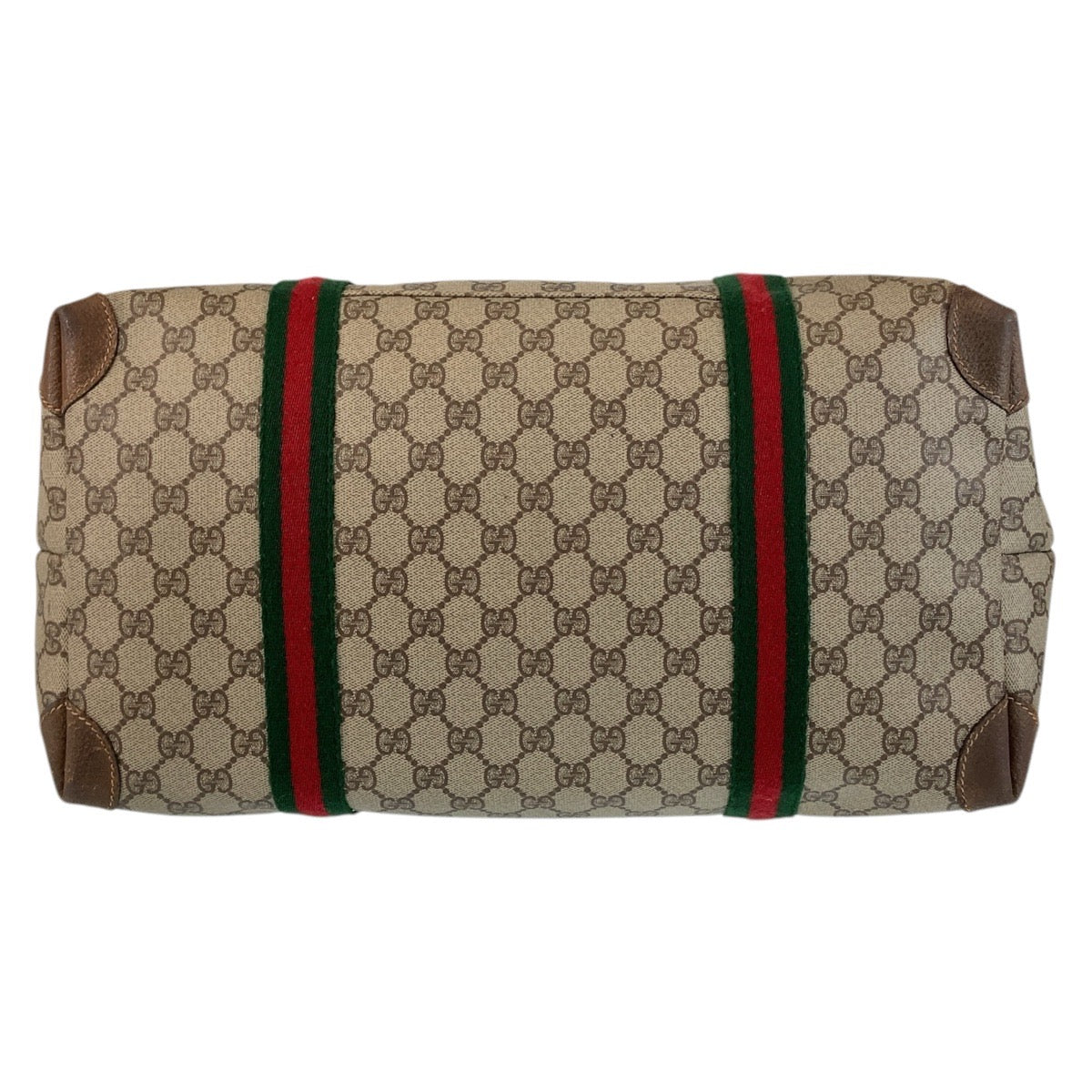 15599
GUCCI グッチ ヴィンテージ オールドグッチ シェリーライン インターロッキング ブラウン ゴールド金具 GGスプリームキャンバス / レザー 012 39 6211 ボストンバッグ 男女兼用 レディース