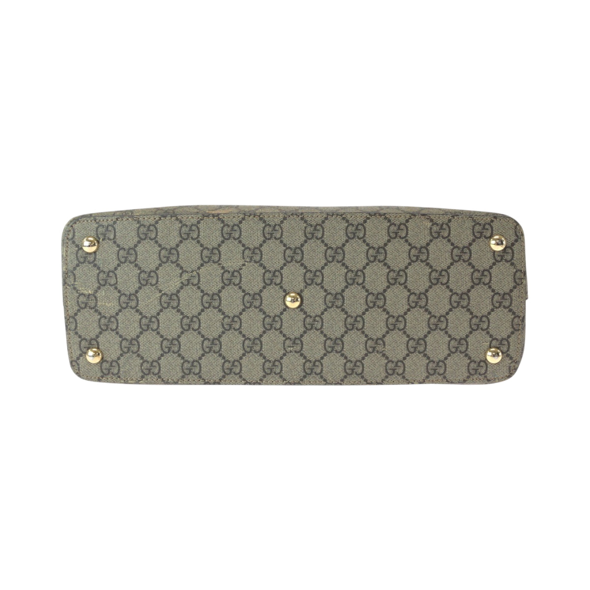 15692
GUCCI グッチ ブラウン ゴールド金具 GGスプリームキャンバス 409534 トートバッグ ハンドバッグ レディース