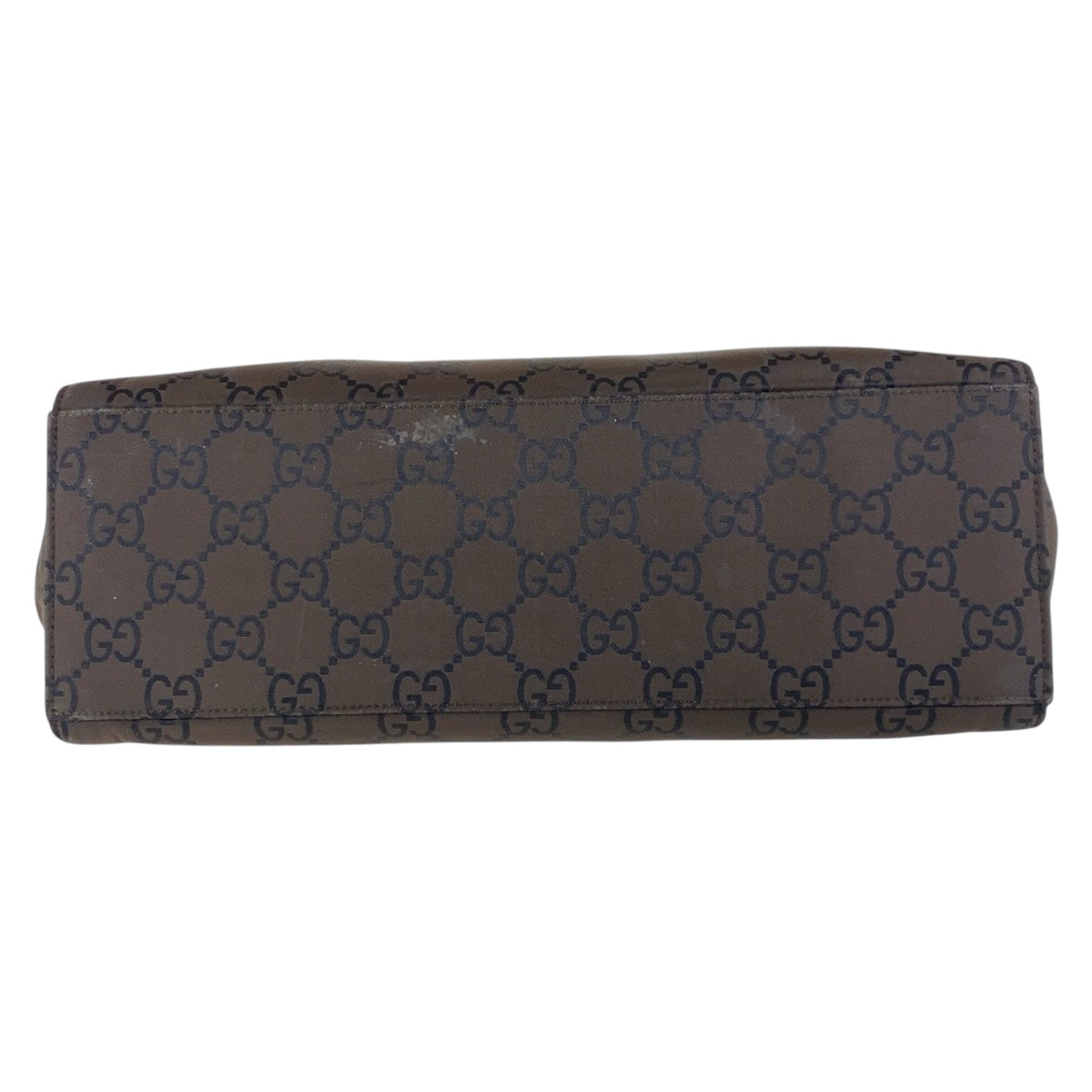 15693
GUCCI グッチ バンブー ブラウン ブラック シルバー金具 GGキャンバス 002 1010 トートバッグ ハンドバッグ レディース