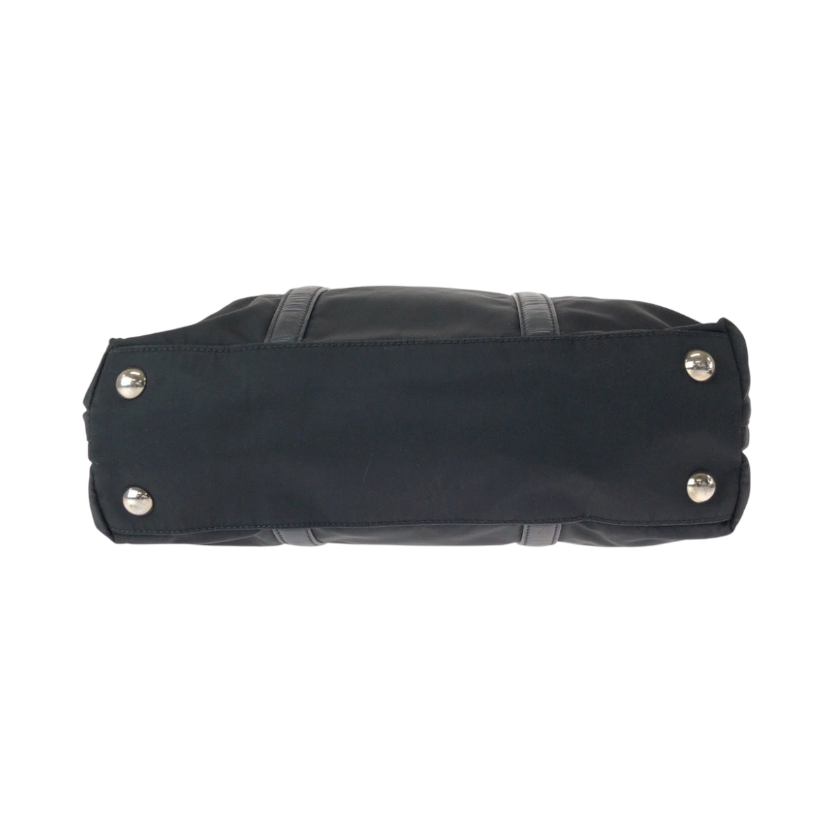 15730
PRADA プラダ テスート 三角ロゴプレート ブラック シルバー金具 ナイロン B1066M トートバッグ ショルダーバッグ ハンドバッグ 2way レディース