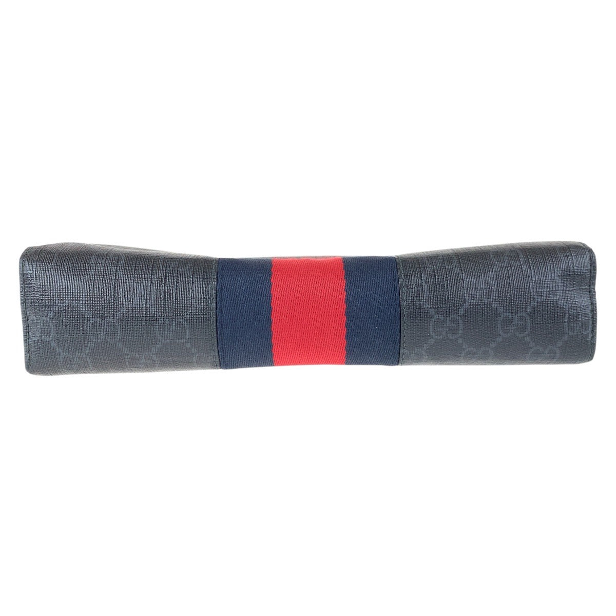 15758
GUCCI グッチ シェリーライン ブラック レッド シルバー金具 GGキャンバス / レザー 475316 クラッチバッグ セカンドバッグ 男女兼用 レディース