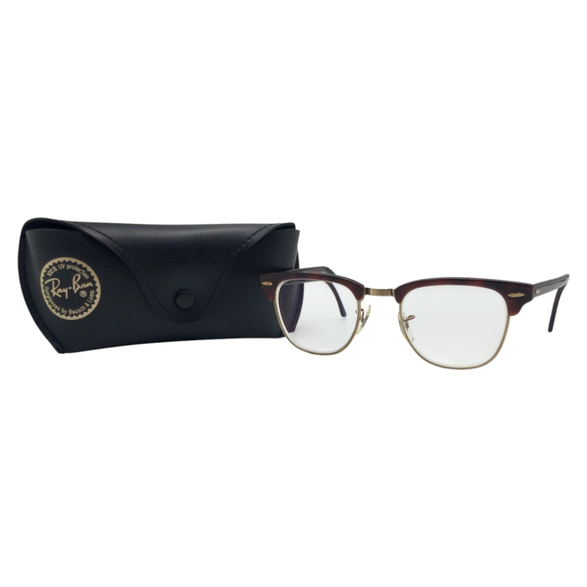 15809
Ray-Ban レイバン B&L ボシュロム ブラウン プラスチック W0366 WOAW メガネ メガネフレーム メンズ