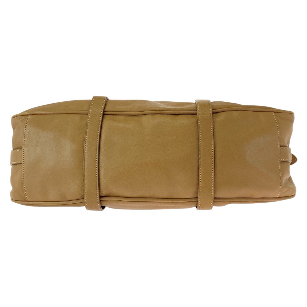 15868
PRADA Prada Beige Gold Hardware Leather BN1903 Handbag Shoulder Bag 2WAY Women's