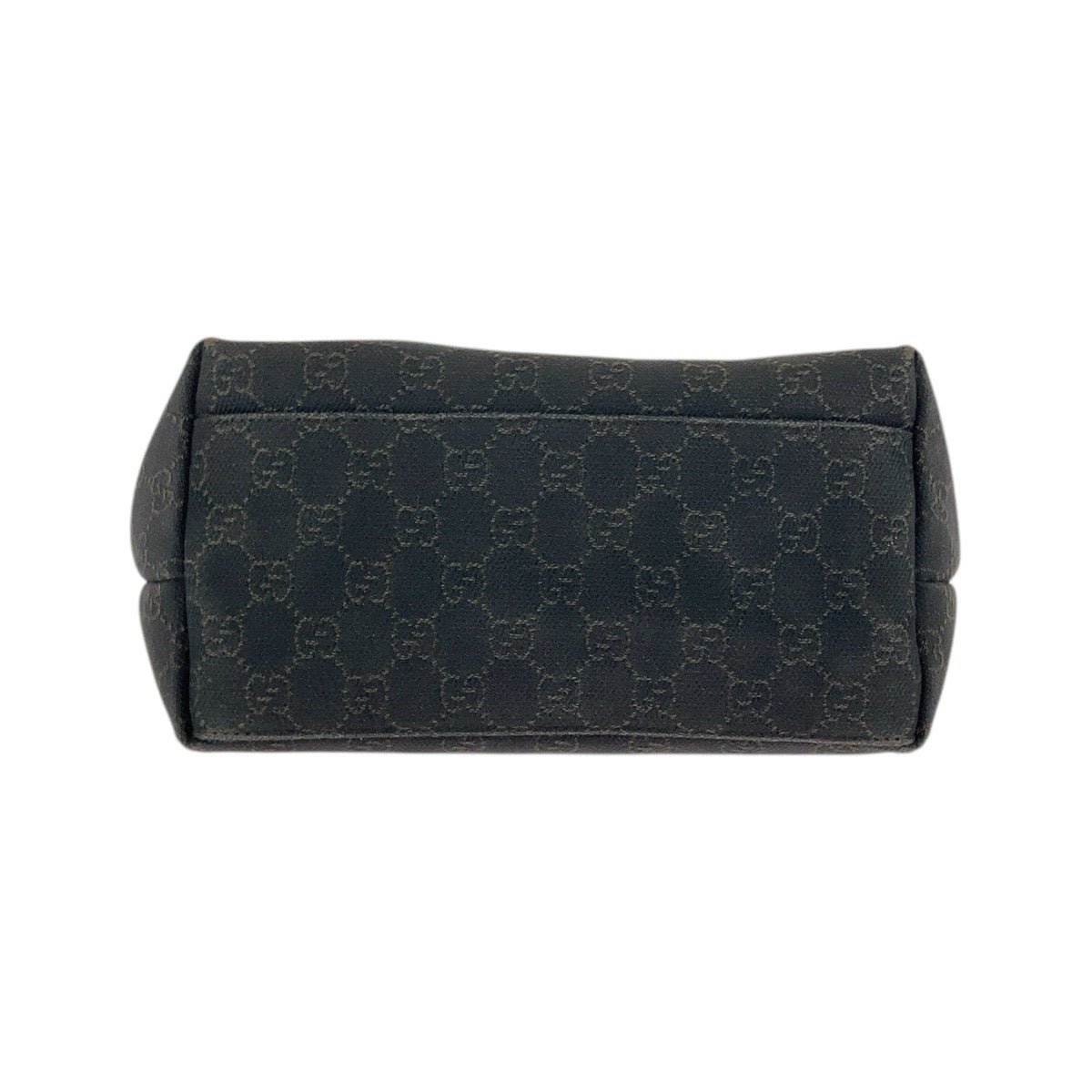 15997
GUCCI グッチ ブラウン ブラック シルバー金具 GGキャンバス / レザー 105649 ショルダーバッグ ホーボー レディース