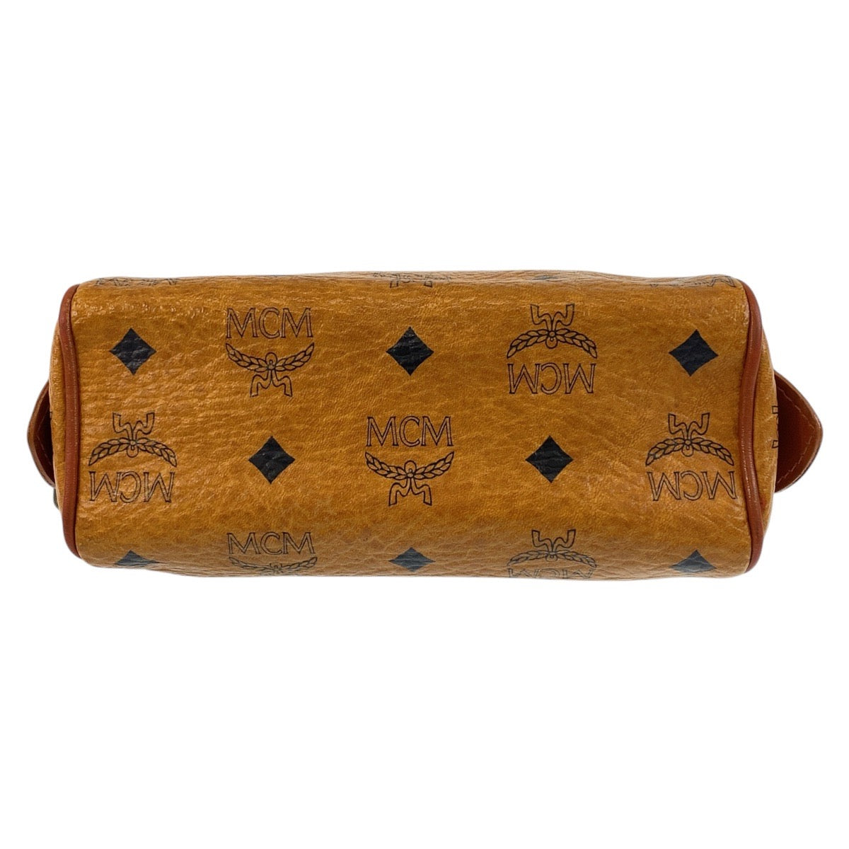 15999
MCM エム シー エム ヴィセトス ブラウン ゴールド金具 レザー ショルダーバッグ ハンドバッグ 2way レディース