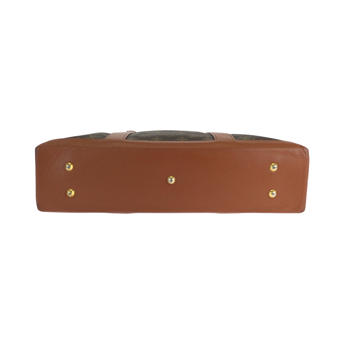16006
LOUIS VUITTON ルイヴィトン ヴィンテージ モノグラム ウィークエンド ブラウン ゴールド金具 PVC M42425 トートバッグ ショルダーバッグ レディース