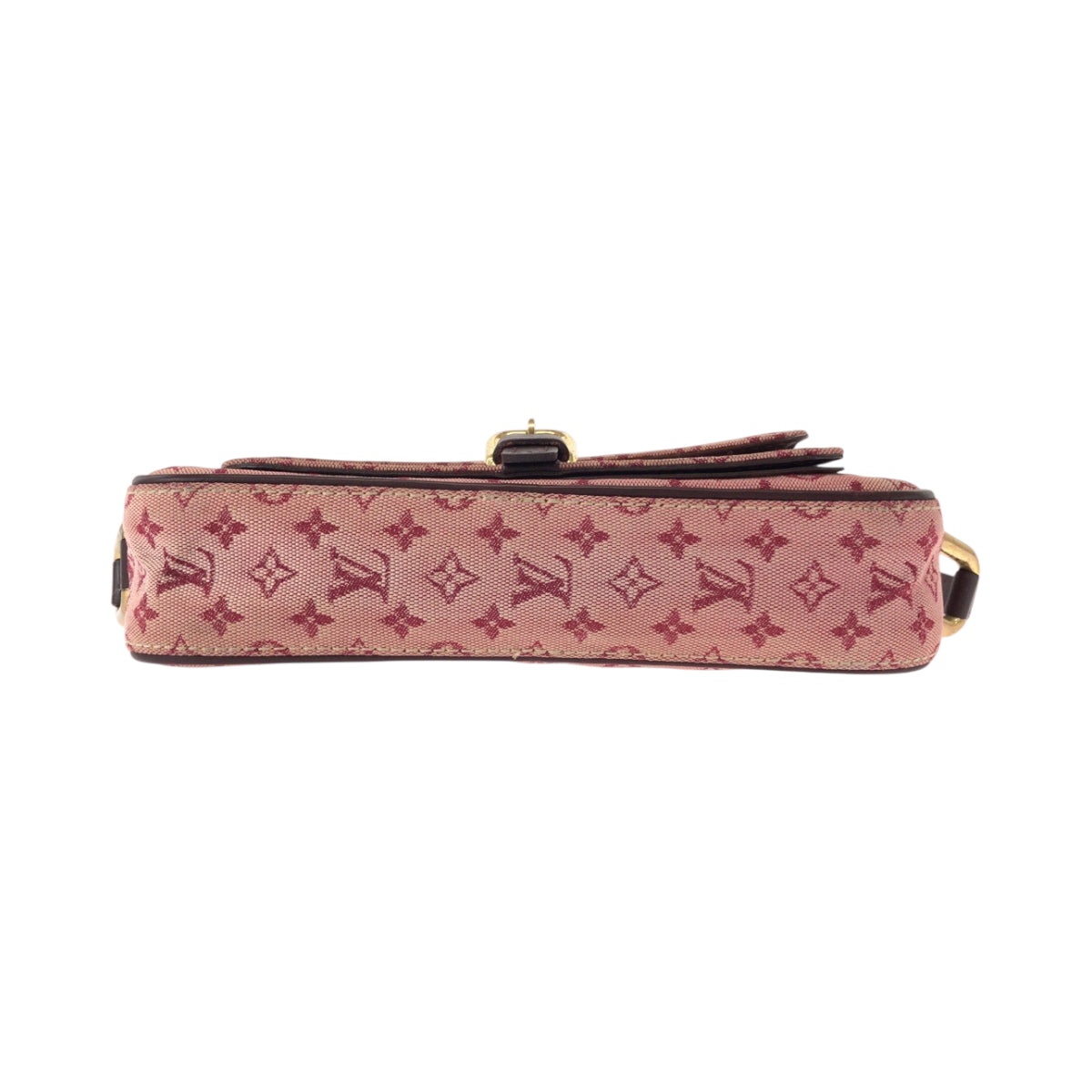 16054
LOUIS VUITTON ルイヴィトン モノグラム ミニ ジュリエット チェリー ピンク ブラウン ゴールド金具 キャンバス M92219 ショルダーバッグ ポシェット レディース