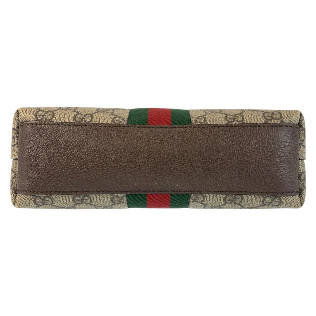 16055
GUCCI グッチ オフィディア シェリーライン ベージュ ブラウン ゴールド金具 GGスプリームキャンバス / レザー 499621 ショルダーバッグ ポシェット レディース