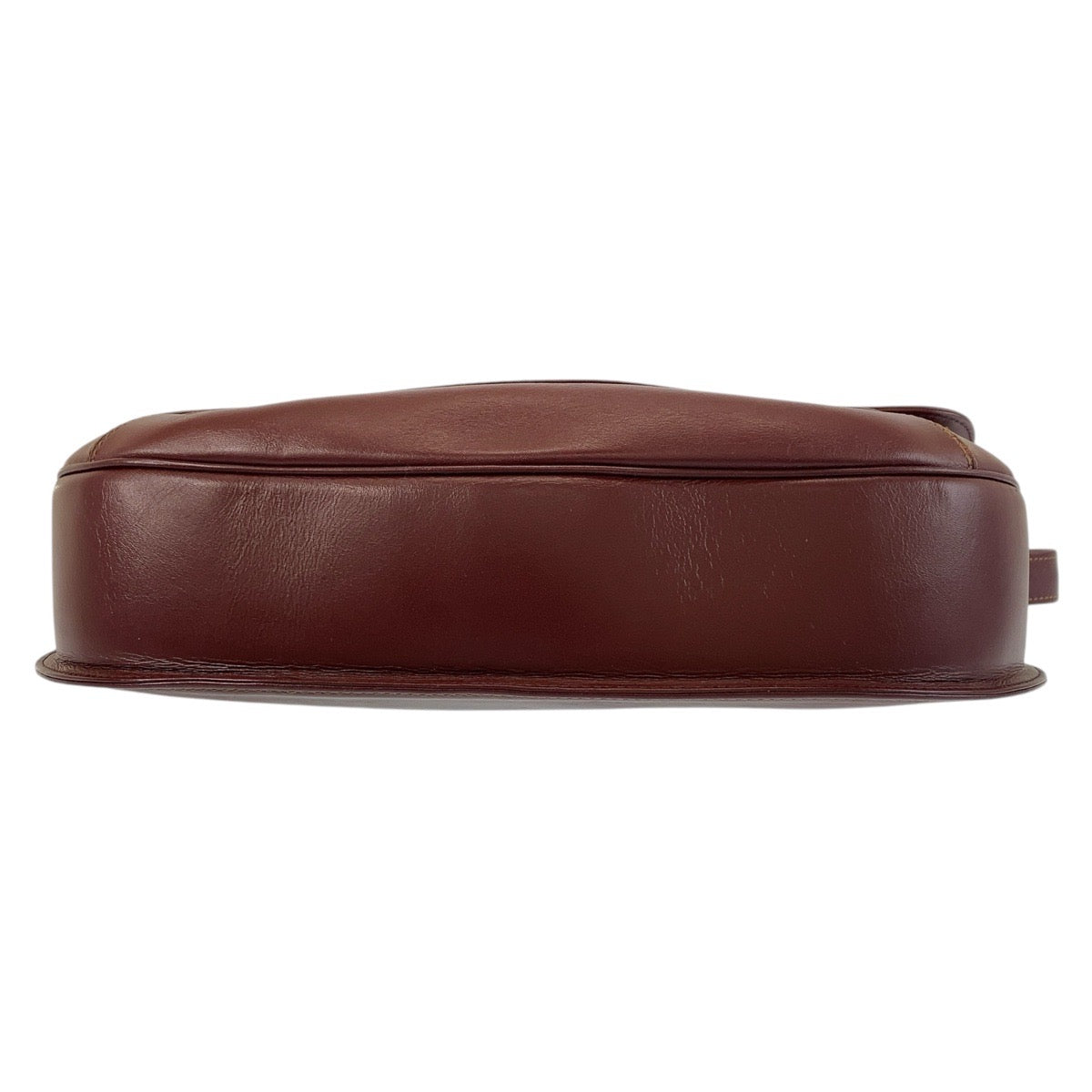 16063
CARTIER カルティエ マストライン ボルドー ゴールド金具 レザー ショルダーバッグ メッセンジャーバッグ レディース ABP39