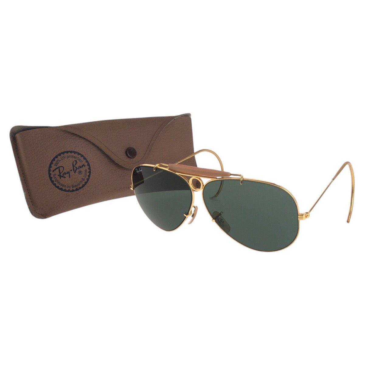 16133
Ray-Ban レイバン ヴィンテージ ボシュロム アビエーター ゴールド メタル L0213 YLBK サングラス 男女兼用 ティアドロップ メンズ A32
