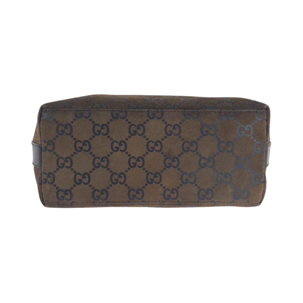 16175
GUCCI グッチ ブラウン シルバー金具 スウェード 000 0602 ワンショルダーバッグ レディース ABP30