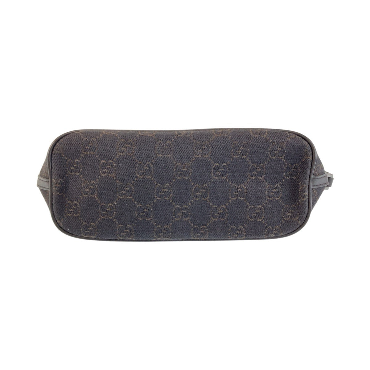 16176
GUCCI グッチ ダークブラウン シルバー金具 GGキャンバス / レザー 07198 ハンドバッグ アクセサリーポーチ レディース A32