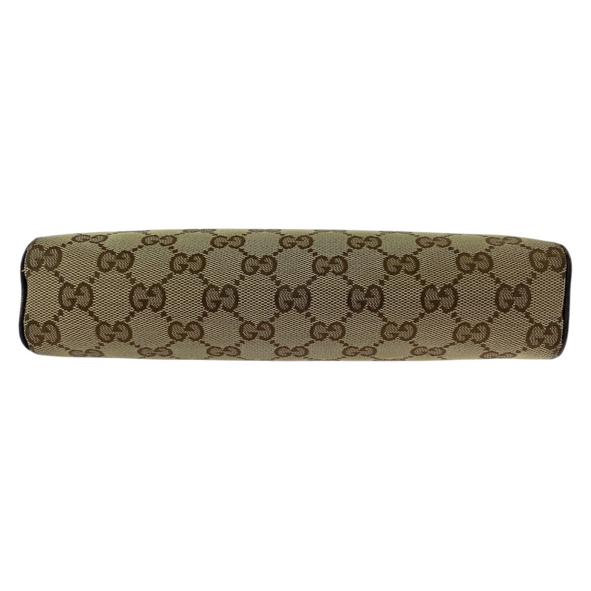16186
GUCCI グッチ アビー ベージュ ブラウン ゴールド金具 GGキャンバス / レザー 145750 ハンドバッグ アクセサリーポーチ レディース