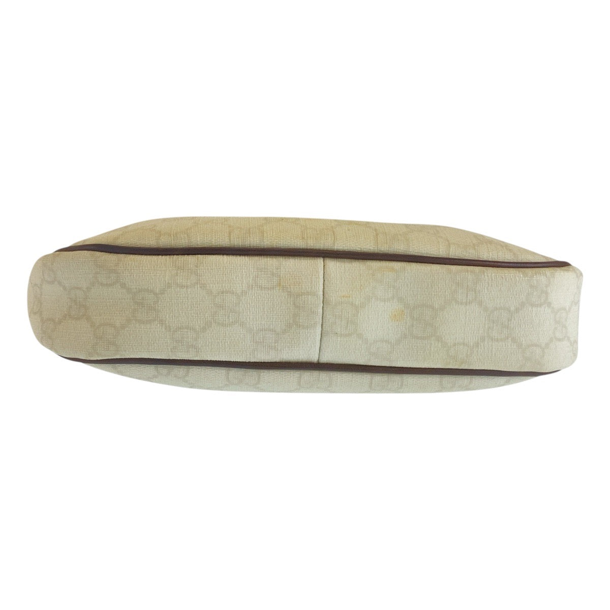 16214
GUCCI グッチ ホワイト ブラウン ゴールド金具 GGスプリームキャンバス 263257 ショルダーバッグ ハンドバッグ レディース AB28