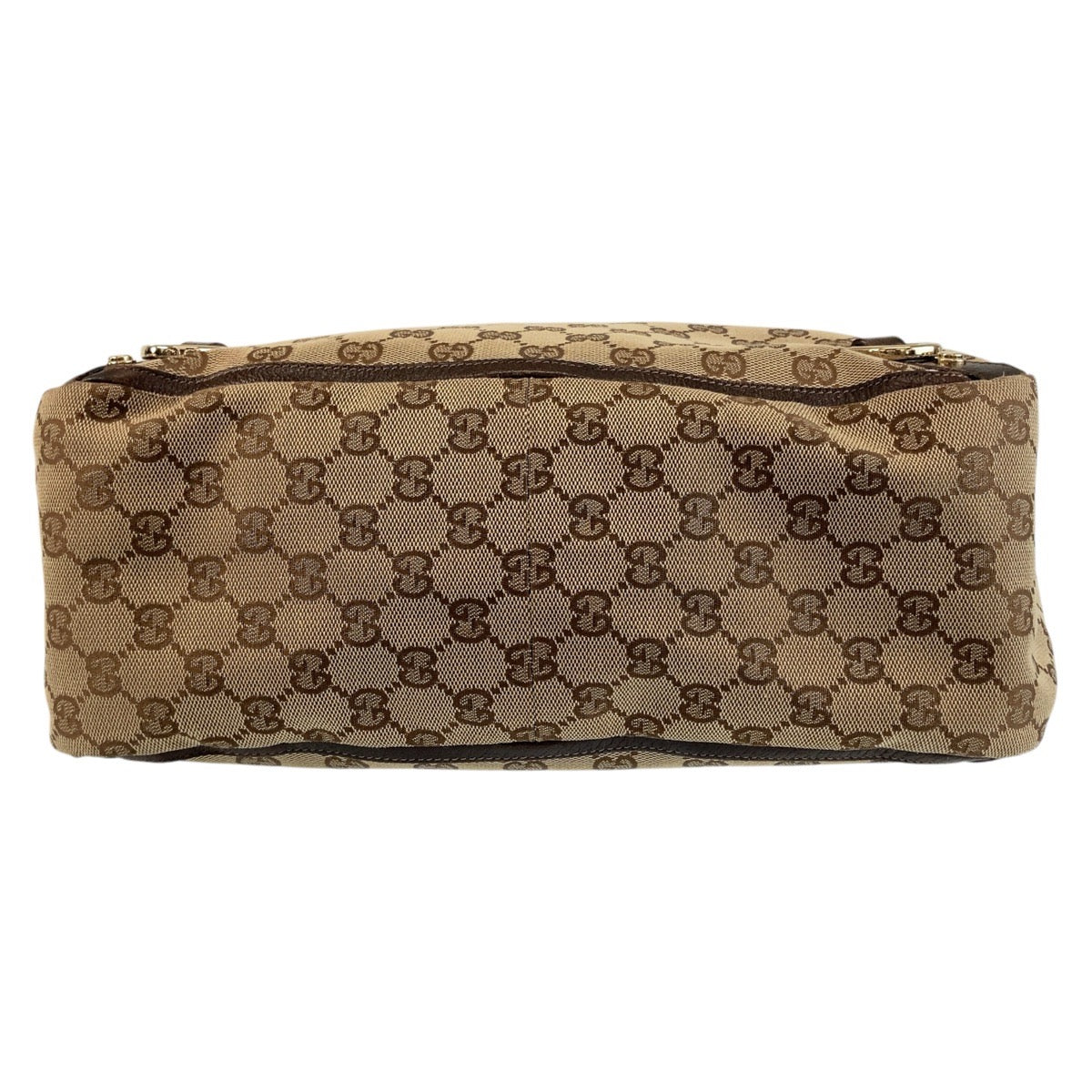 16244
GUCCI グッチ アビー ブラウン ゴールド金具 GGキャンバス / レザー 130733 トートバッグ ショルダーバッグ レディース ABP46