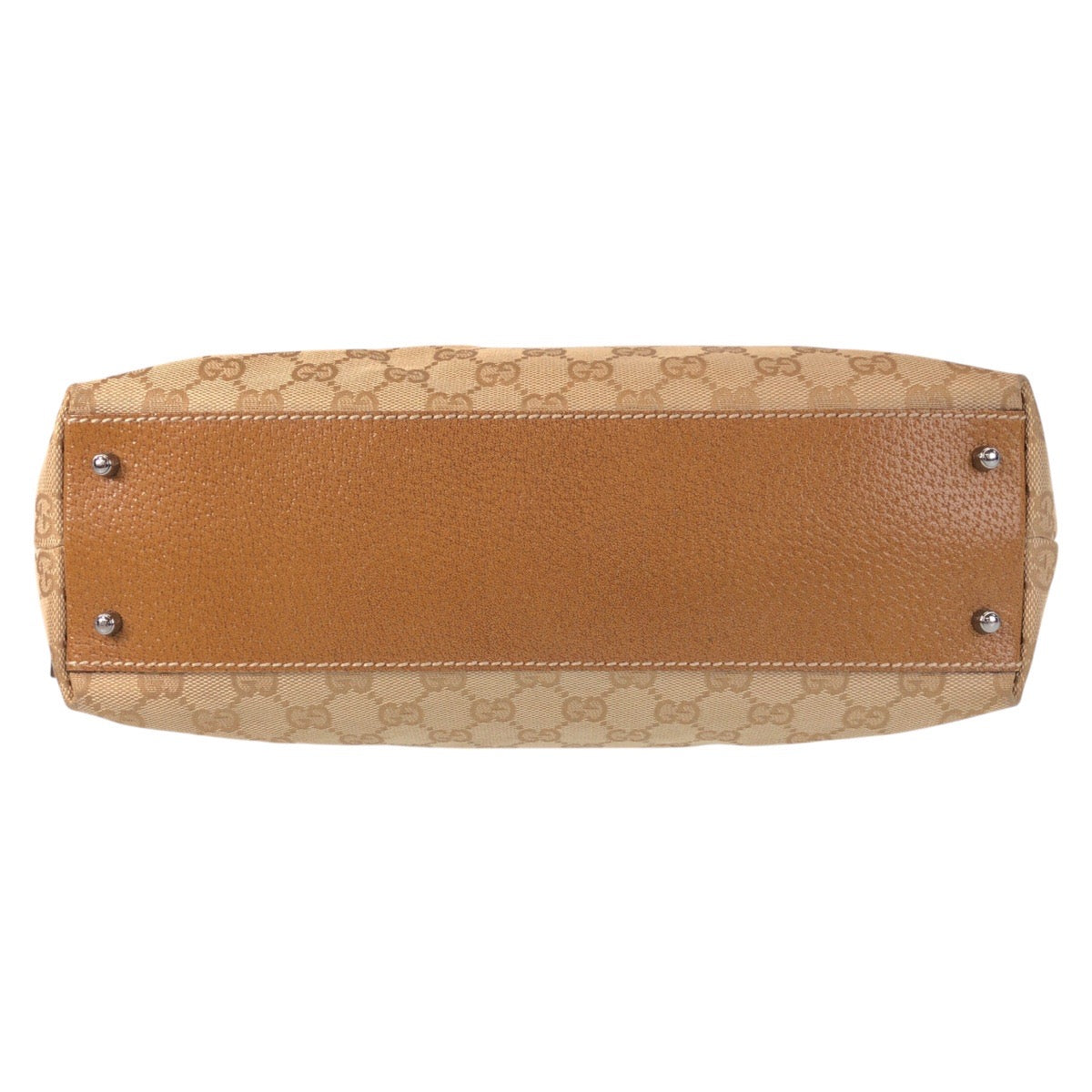 16274
GUCCI グッチ ベージュ キャメル GGキャンバス / レザー 113009 ハンドバッグ ミニボストンバッグ レディース