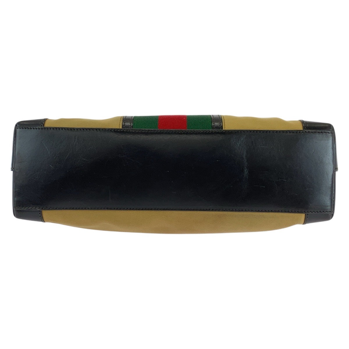 16312
GUCCI グッチ シェリーライン ベージュ キャメル ブラック 黒 キャンバス / レザー 002 1119 トートバッグ ショルダーバッグ レディース ABP38