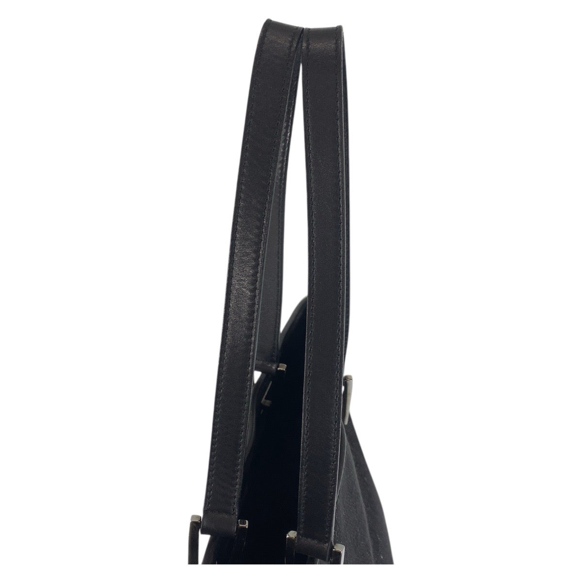 16317
GUCCI グッチ ブラック 黒 GGキャンバス / レザー 31243 トートバッグ ショルダーバッグ レディース A45