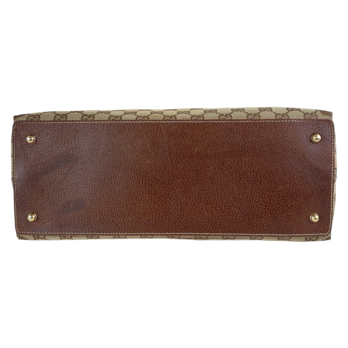 16335
GUCCI グッチ バンブー ブラウン ゴールド金具 GGキャンバス / レザー 137395 トートバッグ ハンドバッグ レディース