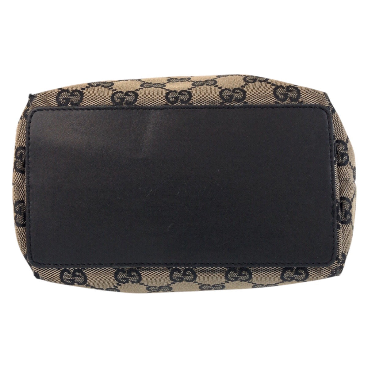 16375
GUCCI グッチ ベージュ ブラック 黒 ゴールド金具 GGキャンバス / レザー 002 1099 トートバッグ ショルダーバッグ レディース