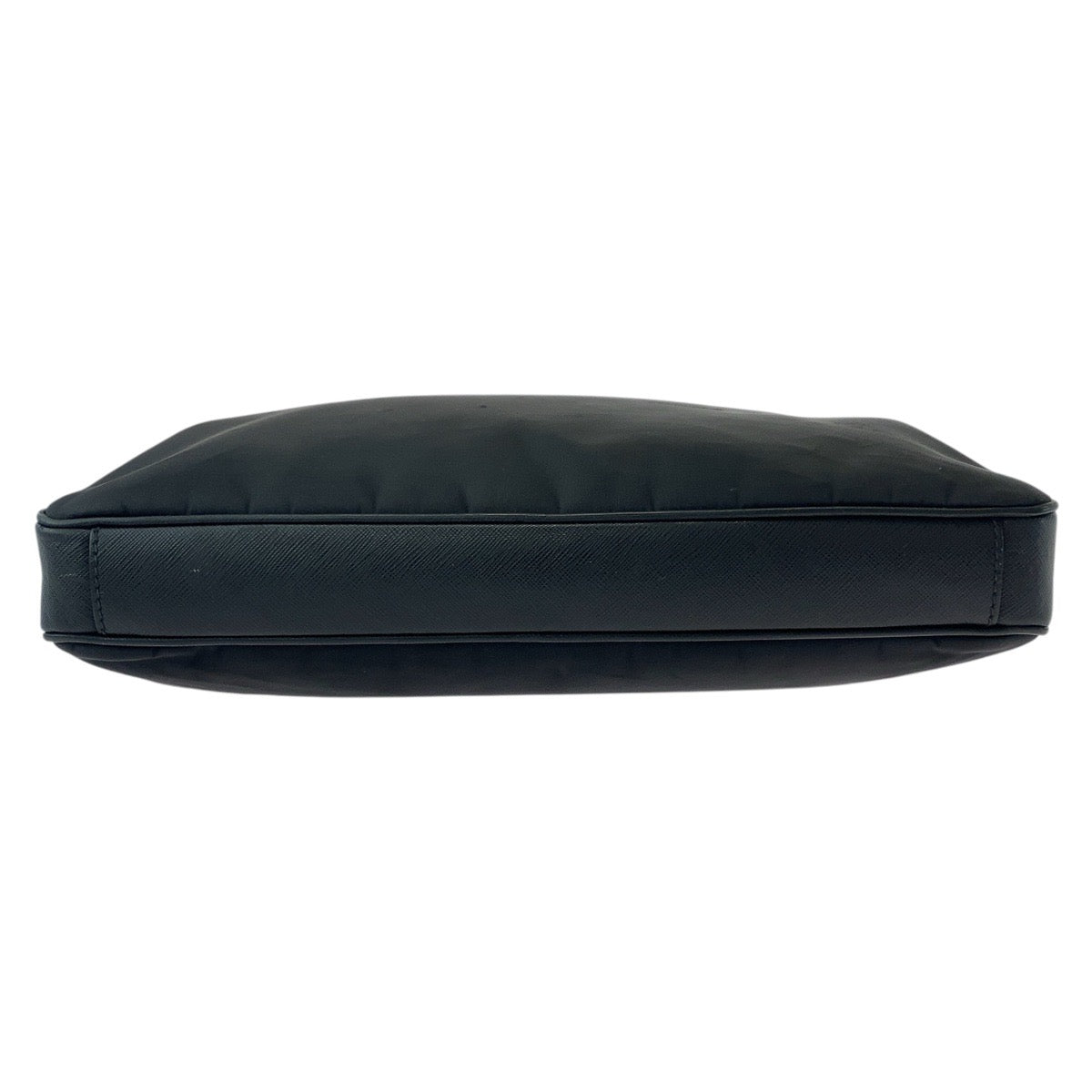 16412
PRADA プラダ テスート 三角ロゴプレート ブラック 黒 シルバー金具 ナイロン / レザー ビジネスバッグ ブリーフケース レディース AB40