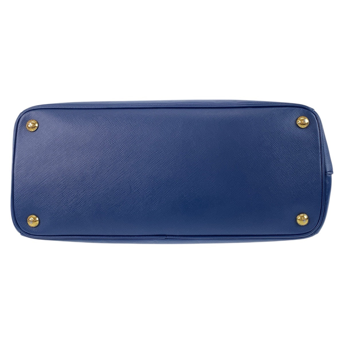 16427
PRADA プラダ サフィアーノ ガレリア ブルー ゴールド金具 レザー トートバッグ ハンドバッグ ショルダーバッグ 2way レディース ABP70