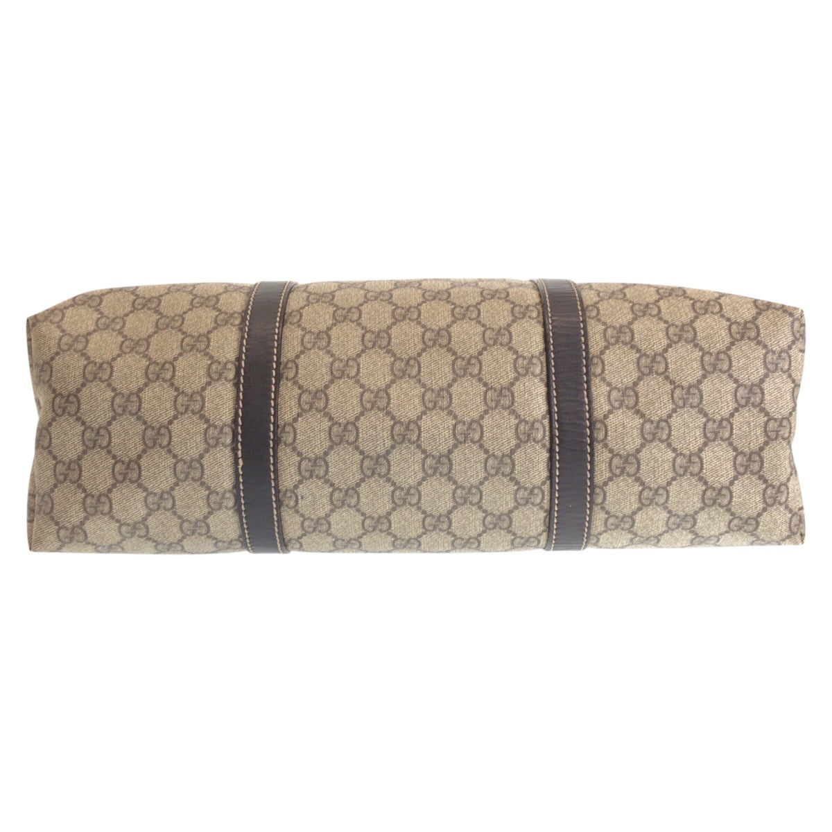 16454
GUCCI グッチ ブラウン ベージュ ゴールド金具 GGスプリームキャンバス / レザー 223668 トートバッグ ショルダーバッグ レディース AB32