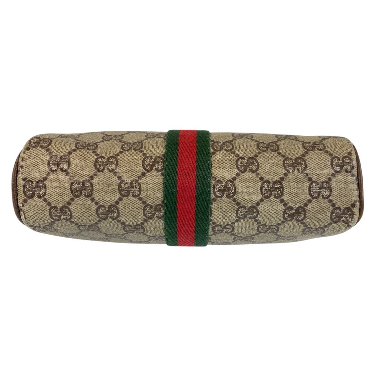 16503
GUCCI グッチ シェリーライン オールドグッチ ベージュ ブラウン ゴールド金具 GGスプリームキャンバス / レザー 41 004 4465 ショルダーバッグ ポシェット レディース AB27