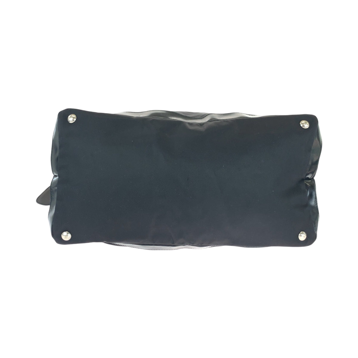 16582
GUCCI グッチ ブラック 黒 シルバー金具 ナイロン / エナメル 012 0153 ショルダーバッグ ボストンバッグ レディース AB26