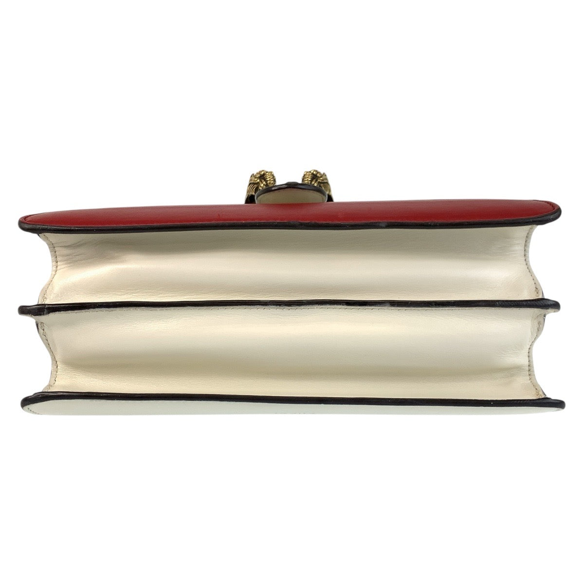 16676
GUCCI グッチ デュオニソス バンブー ホワイト ネイビー レッド ゴールド金具 レザー 448075 ハンドバッグ ショルダーバッグ 2way レディース AB71