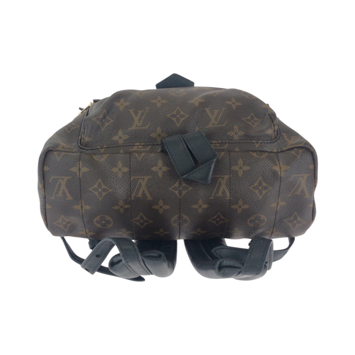 16677
LOUIS VUITTON ルイヴィトン モノグラム マカサー パームスプリングス バックパックMM ブラウン ゴールド金具 PVC M41561 リュックサック バックパック レディース B75