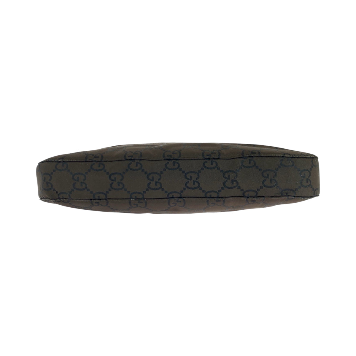 16693
GUCCI グッチ GG柄 ダークブラウン シルバー金具 ナイロン 001 3166 ショルダーバッグ レディース AB25