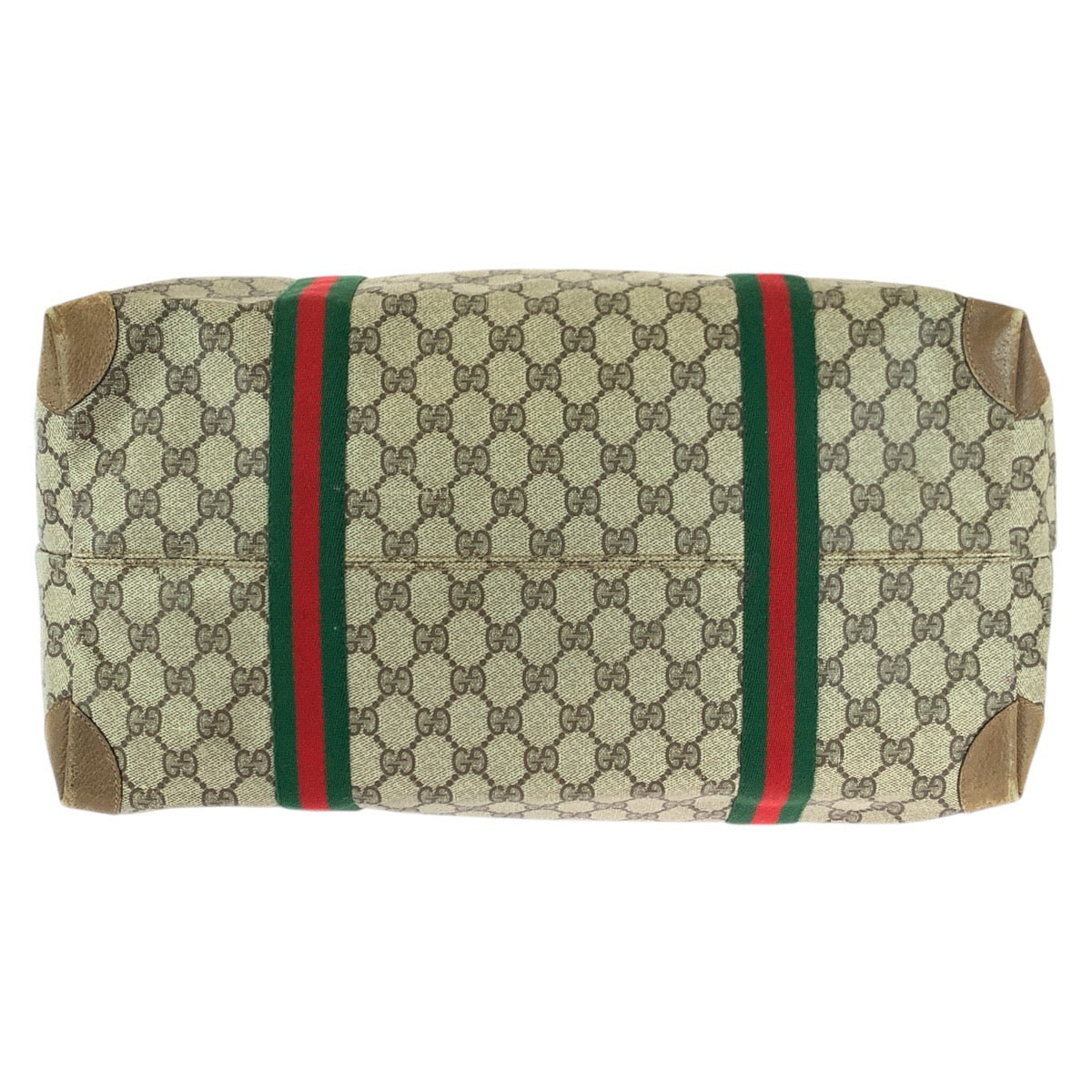 16741
GUCCI グッチ ヴィンテージ オールドグッチ シェリーライン インターロッキング GGスプリームキャンバス / レザー 89 19 012 ボストンバッグ トートバッグ メンズ AB48