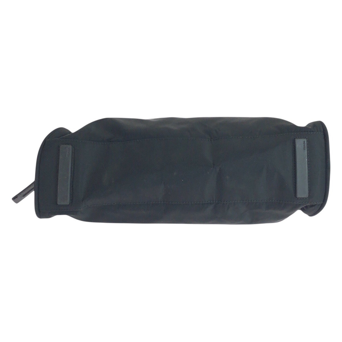 16855
PRADA プラダ テスート 三角ロゴプレート ブラック 黒 ゴールド金具 ナイロン トートバッグ ショルダーバッグ レディース ABP41