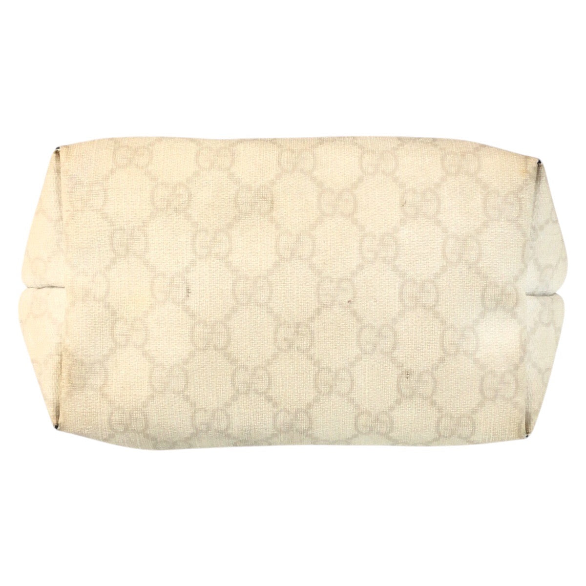 16873
GUCCI グッチ ホワイト 白 ゴールド金具 GGスプリームキャンバス / レザー 189897 トートバッグ ショルダーバッグ レディース