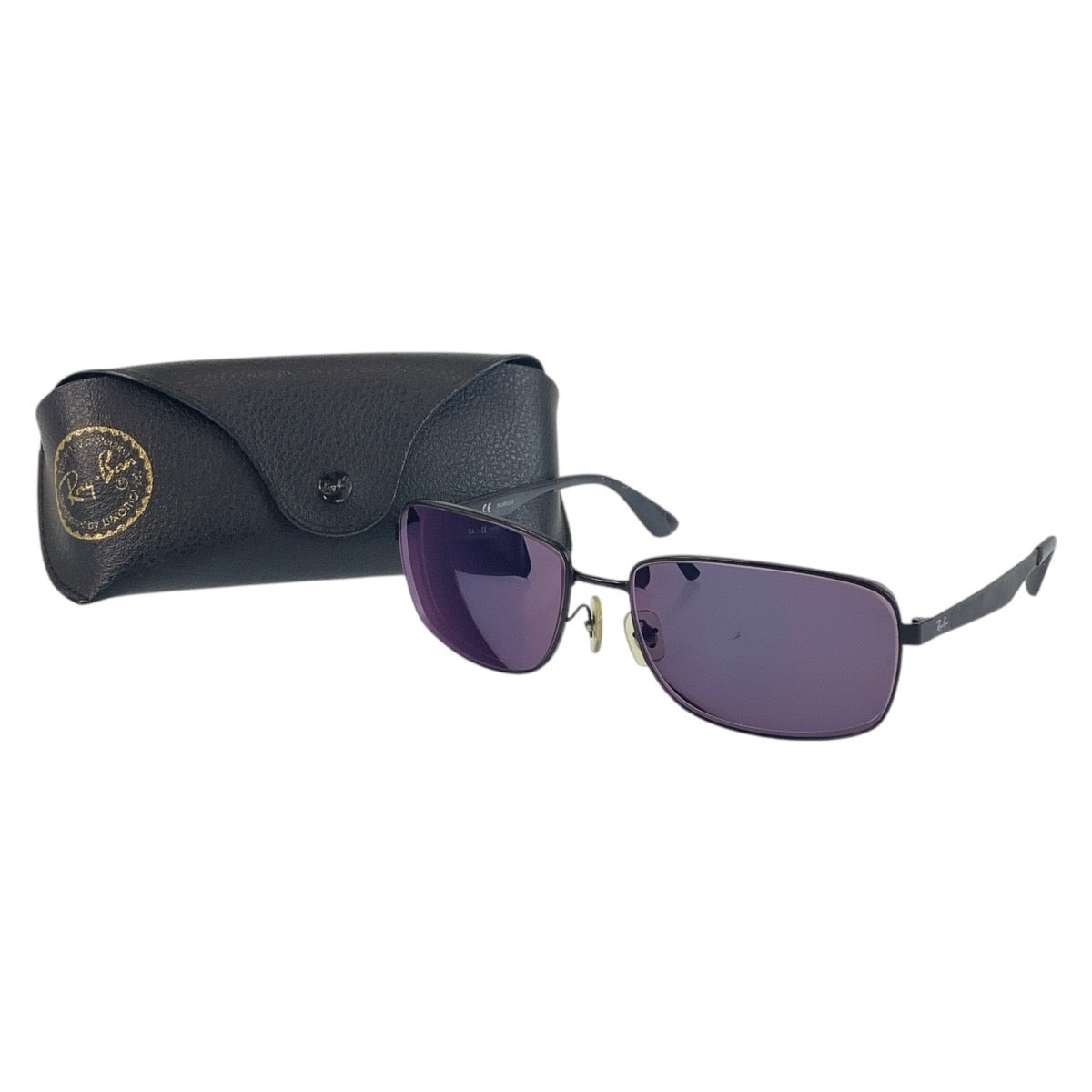 16919
Ray-Ban レイバン ブラック 黒 メタル / プラスチック RB3529 006/82 61◻︎17 3P サングラス 男女兼用 スクエア メンズ