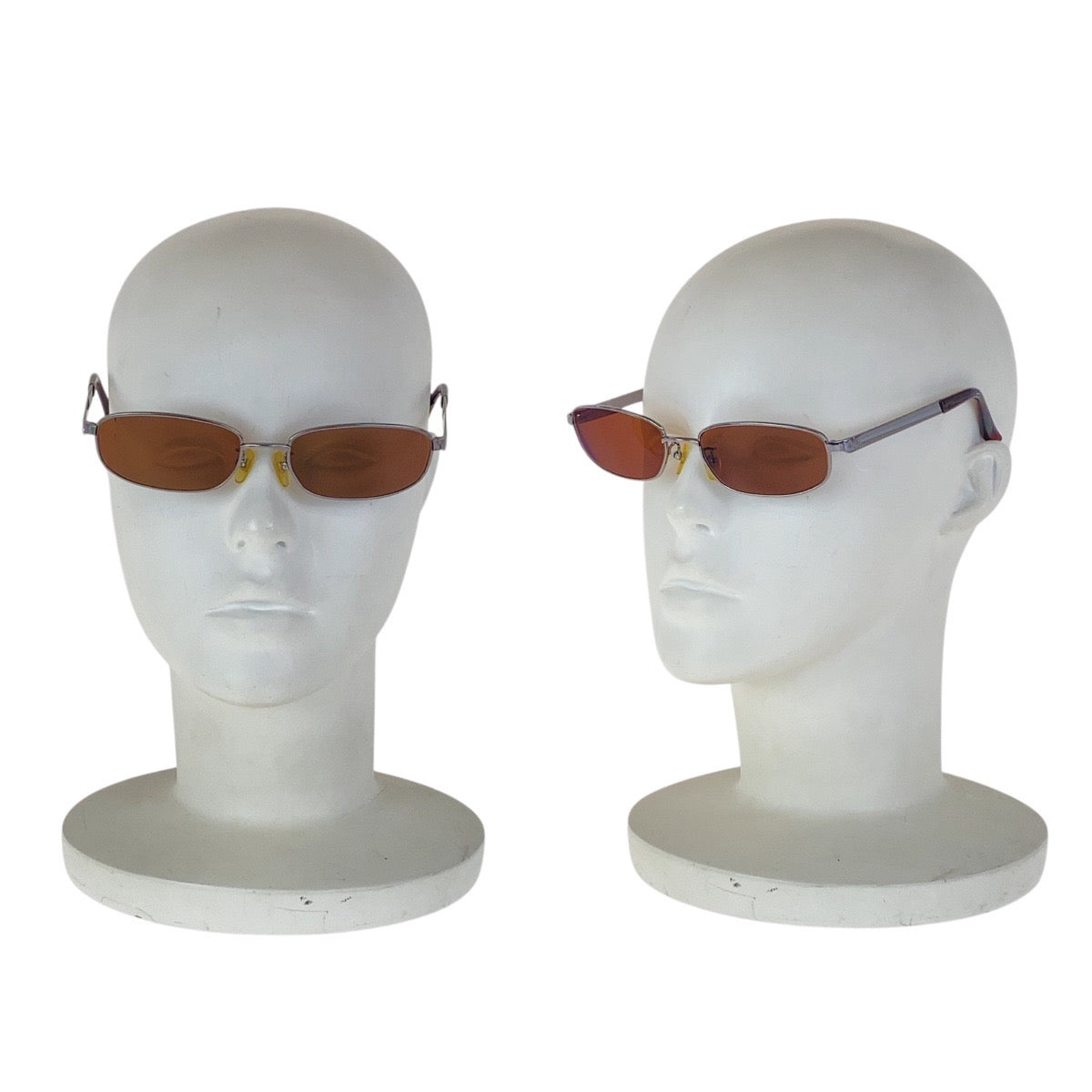 16933
Ray-Ban レイバン ブラウン シルバー金具 ガラス / メタル RB3225 004/6 55□19 130 メガネフレーム メンズ AB7