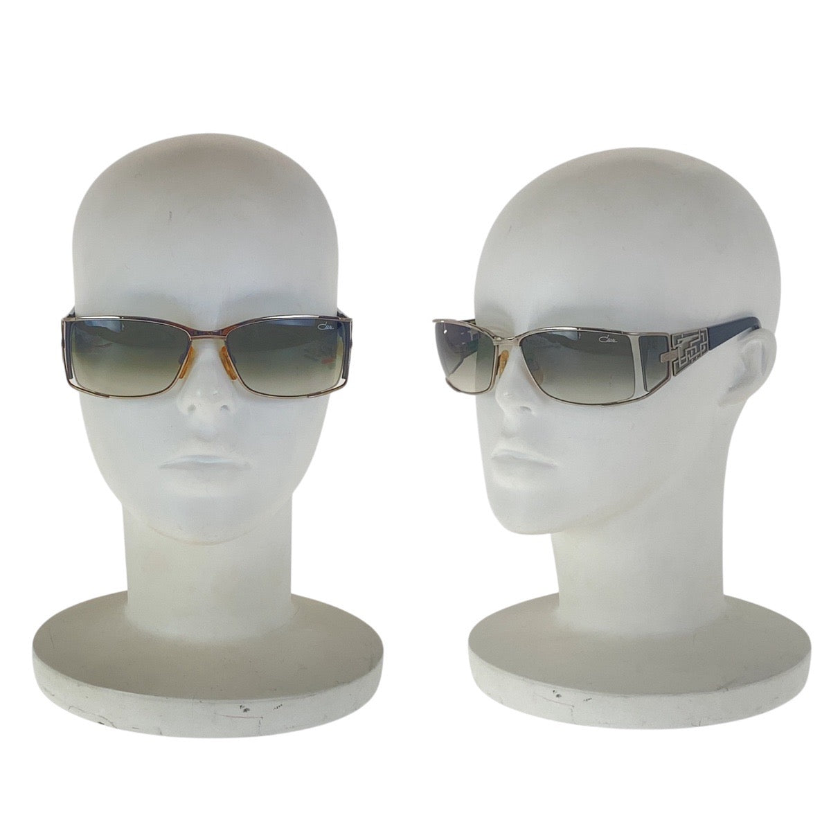 16937
CAZAL カザール ブラック 黒 シルバー金具 メタル / プラスチック 59□17 120 2 サングラス スクエア メンズ AB18