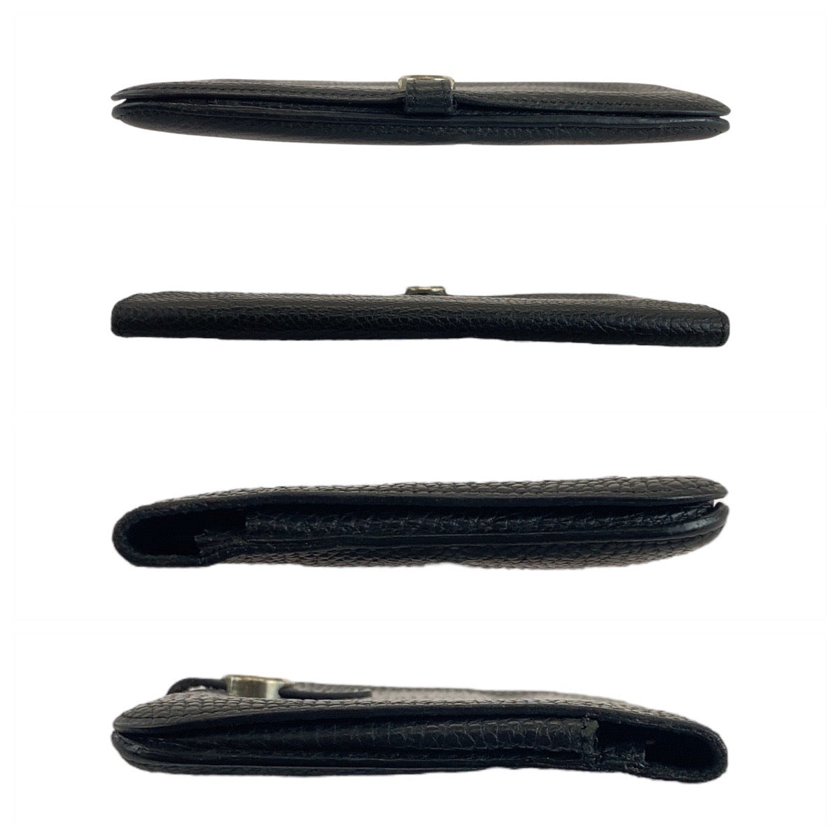 16992
HERMES エルメス ドゴンGM ブラック 黒 シルバー金具 トゴ 長財布 ロングウォレット ▫︎H刻印 メンズ ABP64