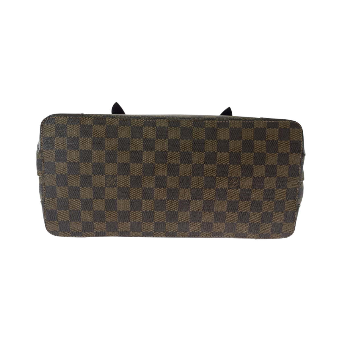 17103
LOUIS VUITTON ルイヴィトン ダミエ ハムステッドMM ブラウン ゴールド金具 PVC N51204 トートバッグ ショルダーバッグ レディース